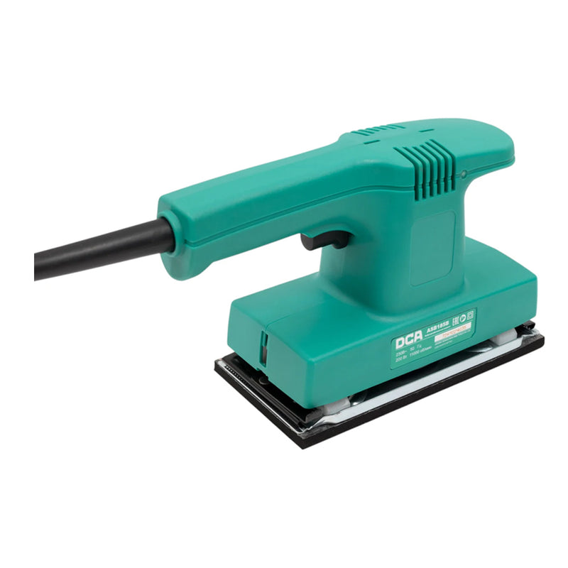 Máy chà nhám rung chữ nhật DCA ASB185B công suất 200W, kích thước đế 93mm x 185mm