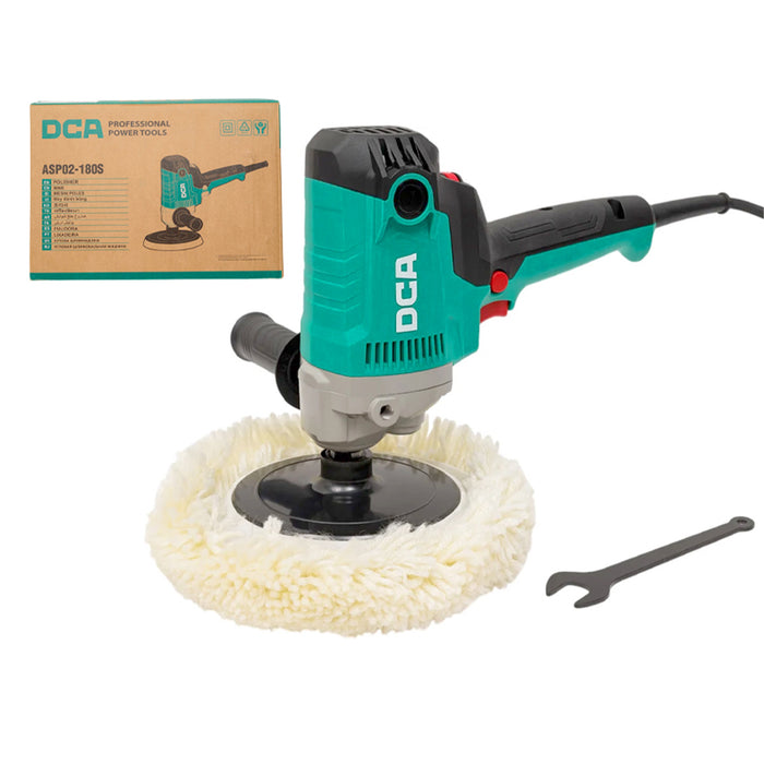 Máy đánh bóng DCA ASP02-180S đường kính đế 180mm, công suất 950W