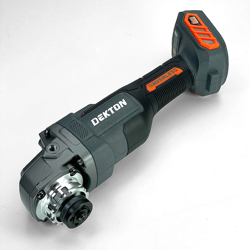 Máy mài góc Dekton M21-AG100PLUS dùng pin 21V, đường kính lưỡi 100mm