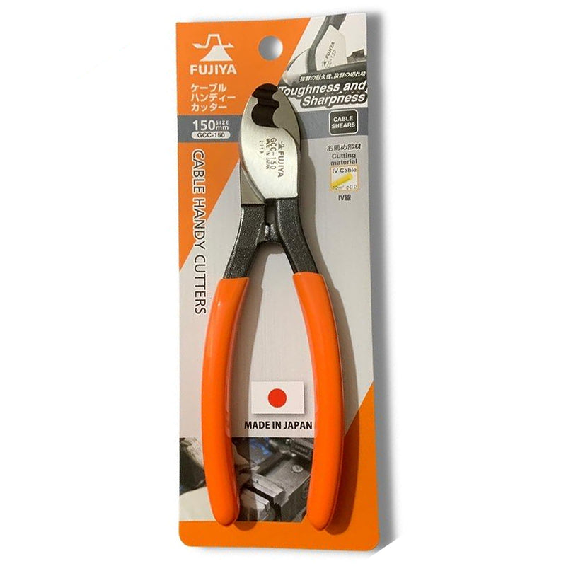 Kìm cắt cáp chuyên dụng Fujiya GCC Series kích thước từ 150mm - 200mm, khả năng cắt từ 22mm² - 38mm²