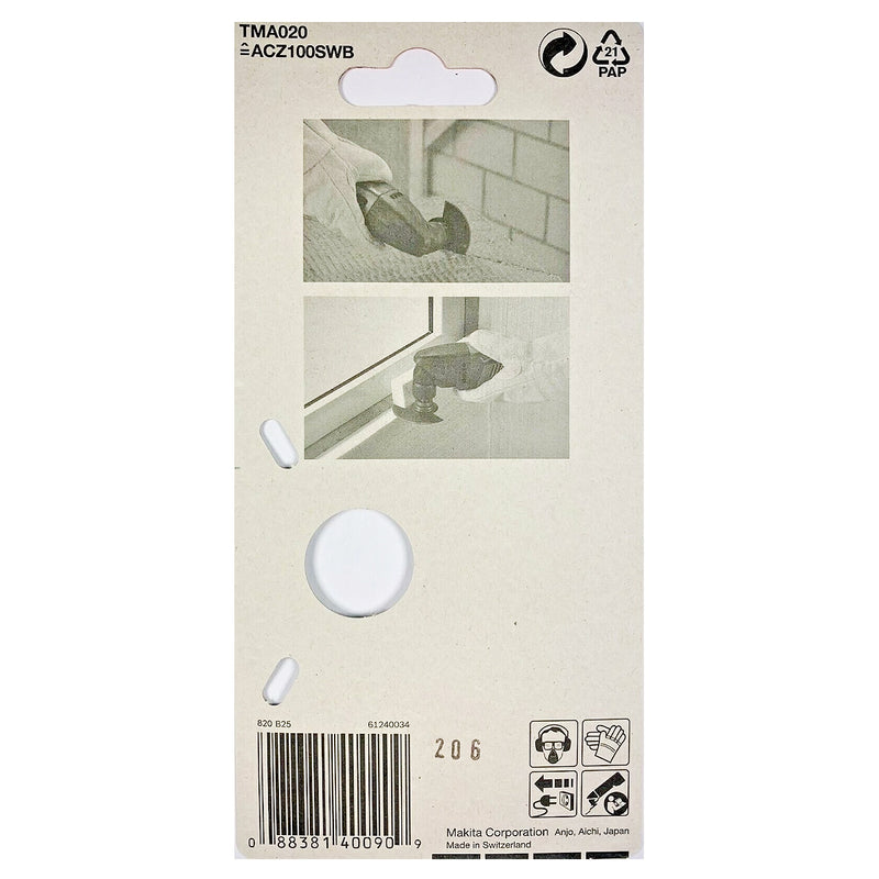 Lưỡi cắt rung cao su, vật liệu cách nhiệt BiM Makita B-21462 (TMA020) đường kính 100mm, chuẩn OIS