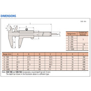 Thước kẹp cơ Mitutoyo Series 530 dòng tiêu chuẩn