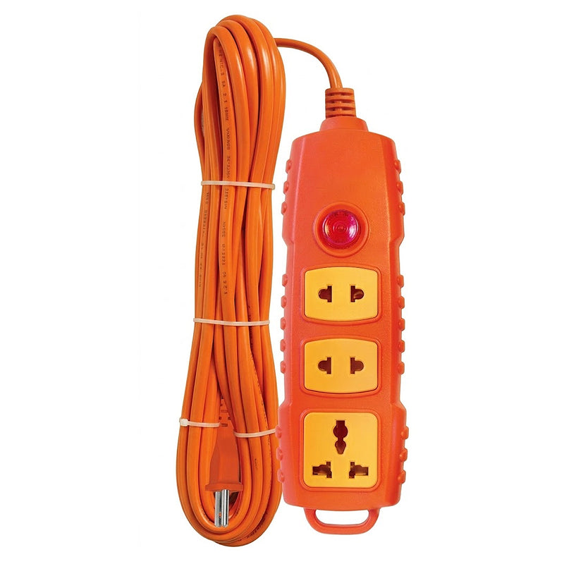 Ổ cắm 3 cổng chịu tải cao SOPOKA 3000W2+ có dây và công tắc nguồn
