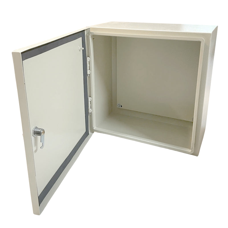 Tủ điện sắt công nghiệp lắp nổi TLU Series, độ dày vỏ từ 1.0mm ~ 1.2mm, khóa chìa tròn