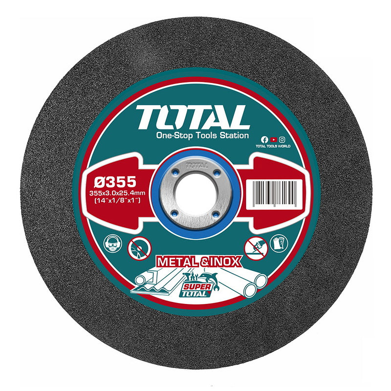 Lưỡi đá cắt kim loại Total TAC2303558 đường kính 355mm, trục cốt 25.4mm