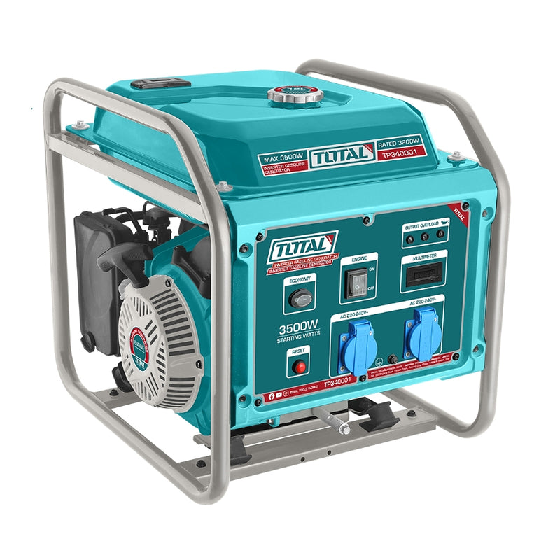 Máy phát điện dùng xăng biến tần Total TP340006 công suất 3.5kW