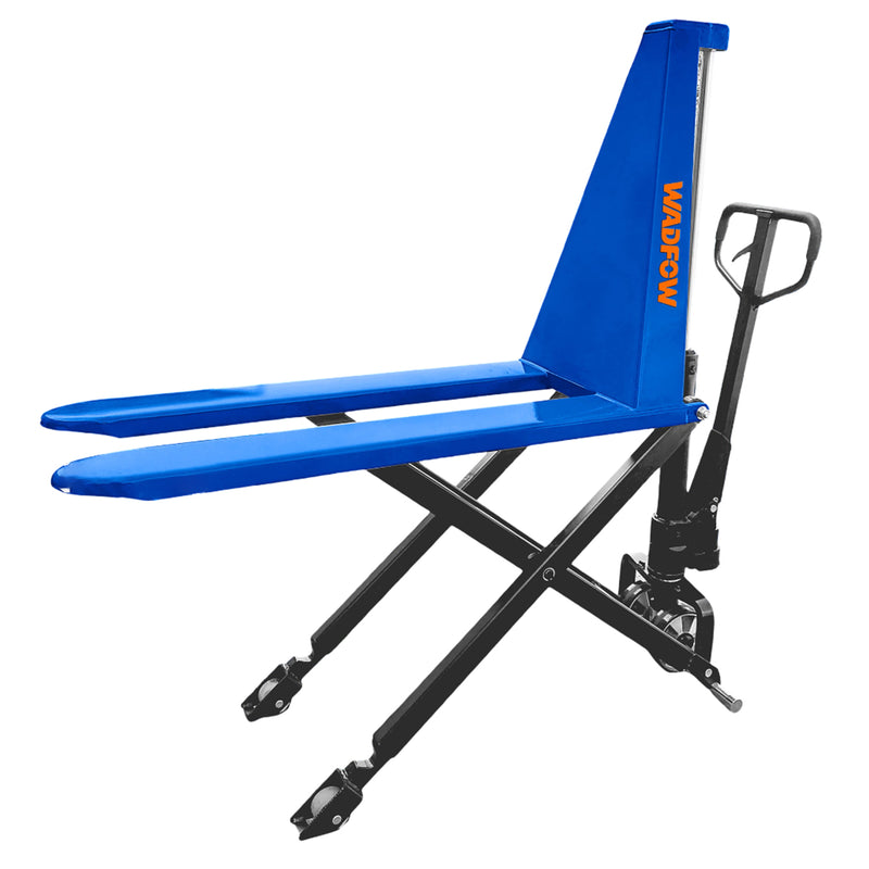 Xe nâng tay thủy lực dạng cắt kéo Wadfow WNH5R10 tải trọng 1000kg