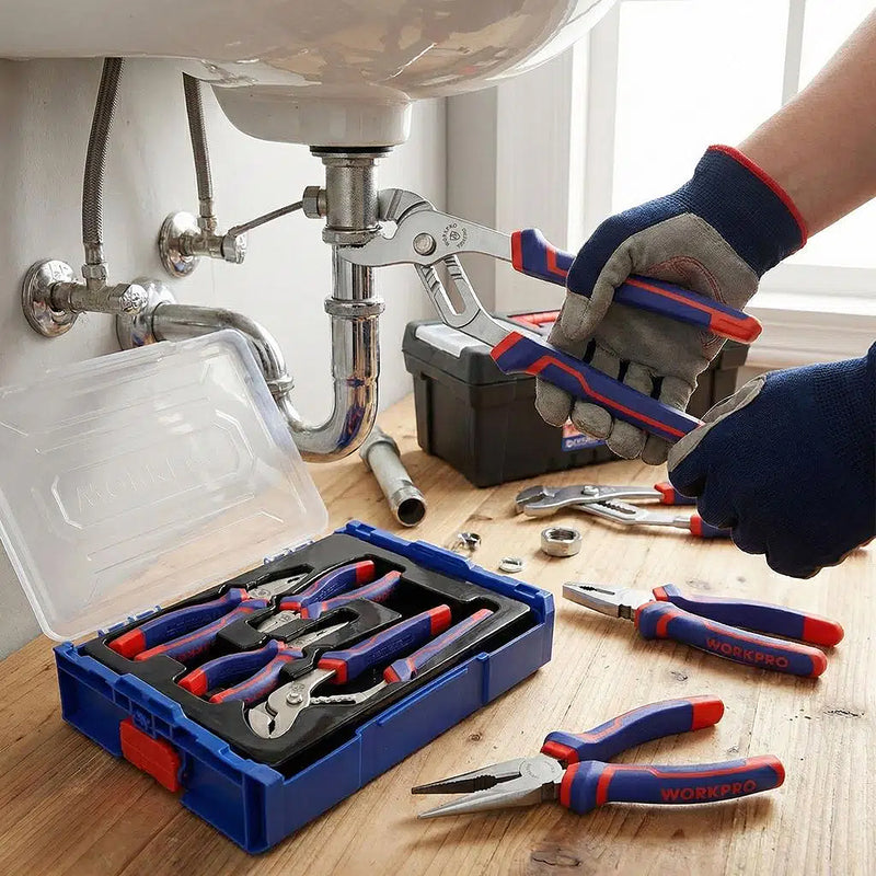 Bộ kìm 4 chi tiết Workpro WP209133