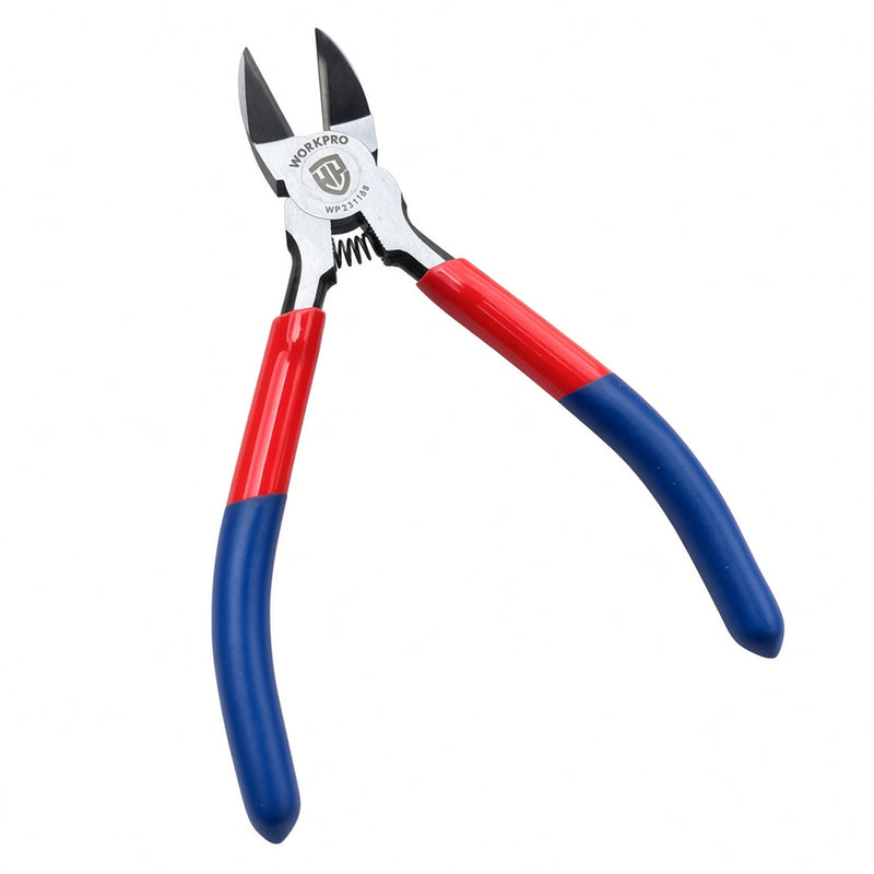 Kìm cắt mini, có lò xo trợ lực Workpro WP231168 kích thước 130mm