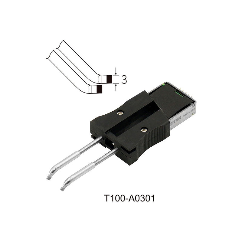 Phụ kiện mũi hàn tích hợp lõi gia nhiệt Atten T100 Series