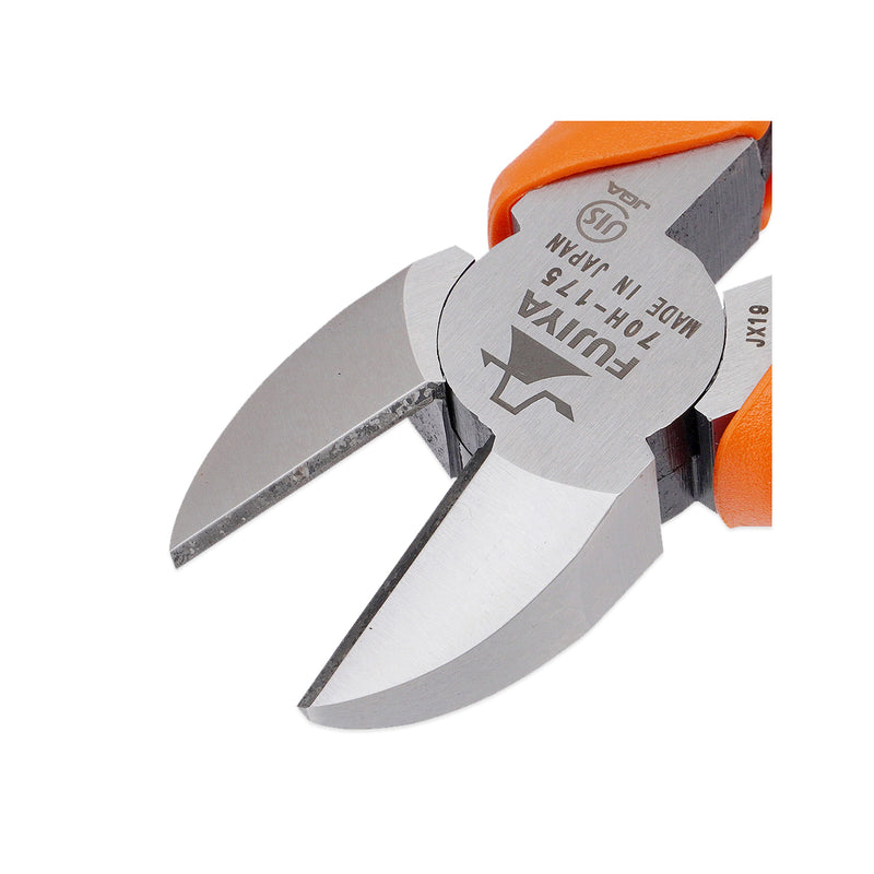 Kìm cắt chéo 175mm - 200mm (7 inch - 8 inch) Fujiya 70H-175/200 Series, vật liệu thép hợp kim đặc biệt. Tiêu chuẩn RoHS. Xuất xứ Nhật Bản