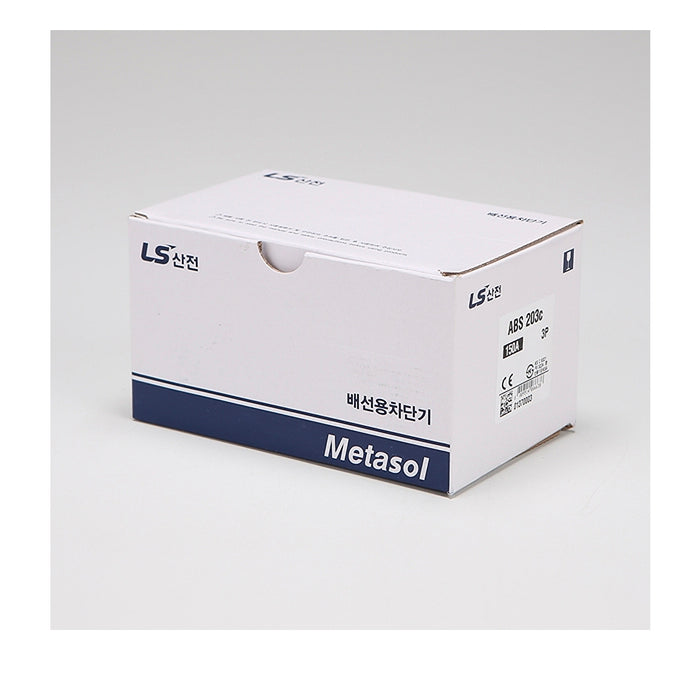 Cầu dao tự động MCCB 3P LS, tải danh định từ 5A ~ 1600A, dòng cắt từ 14kA - 75kA