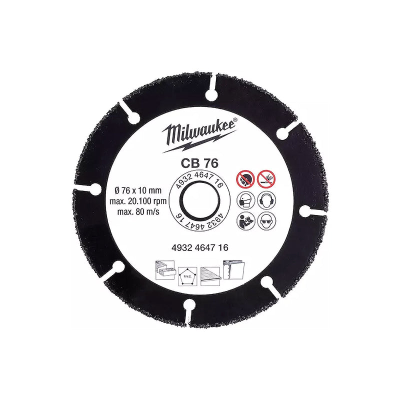 Lưỡi cắt đa năng Milwaukee 4932464716 (CB 76) đường kính 76mm