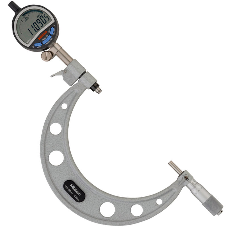 Panme Mitutoyo Series 107 - Indicator Type Micrometer, kết hợp đồng hồ