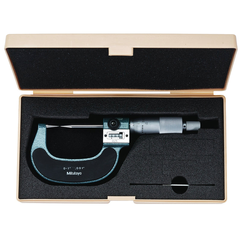 Thước panme điện tử Mitutoyo 0-1 inch 0.00005 inch chính xác cao, bền bỉ, dễ sử dụng