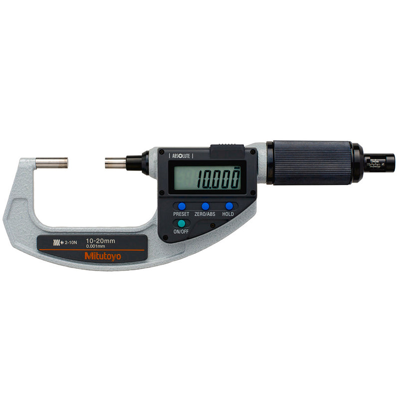 Panme điện tử Mitutoyo Series 227 - Adjustable Measuring Force Micrometers. Điều chỉnh lực kẹp, Có cổng SPC xuất dữ liệu