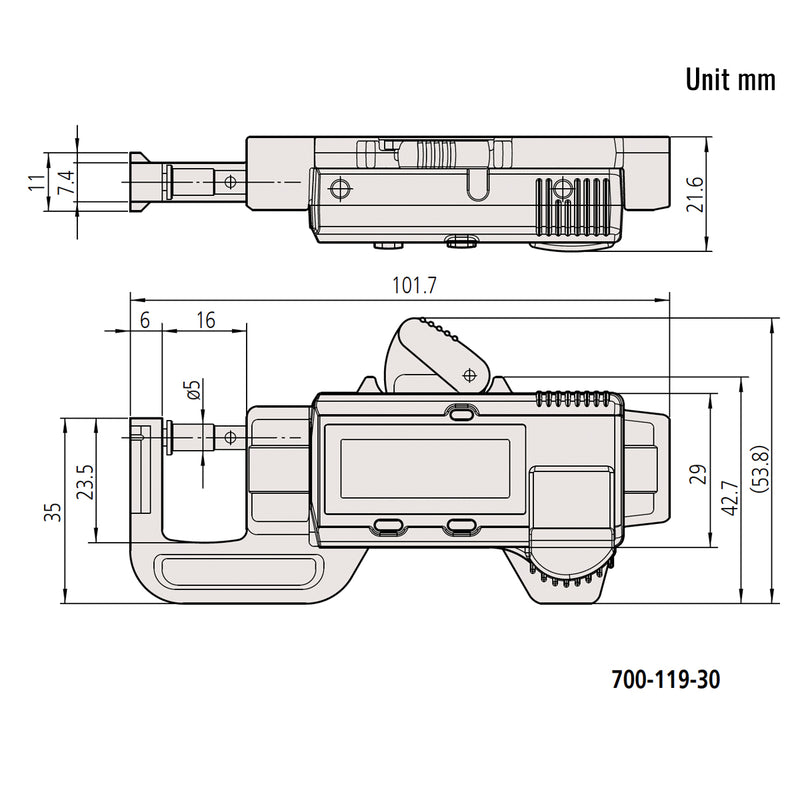 Panme điện tử siêu nhỏ gọn Mitutoyo Series 700 - Quick Mini Micrometers,