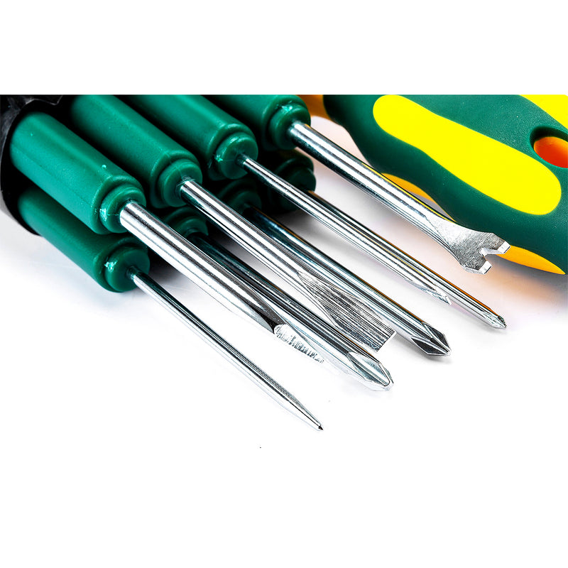 10件可换头螺丝批组套 SATA 09345