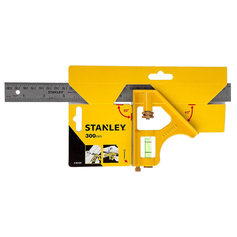 Thước ê ke thủy Stanley 2-46-028 chiều dài 300mm