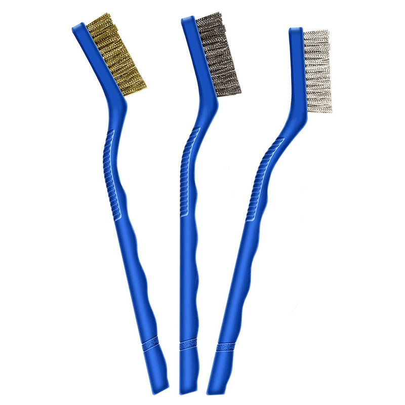 Bộ 3 bàn chải đánh gỉ Wadfow chiều dài từ 18cm - 23cm