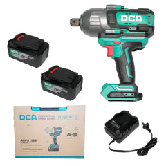 Thân máy +  Sạc (4.0A) + 2 Pin 20V (5.0Ah)