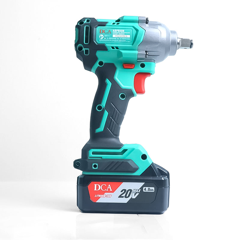 Máy siết bu lông dùng Pin 20V DCA ADPB488 Series, cốt 1/2 inch, lực siết tối đa 488N.m