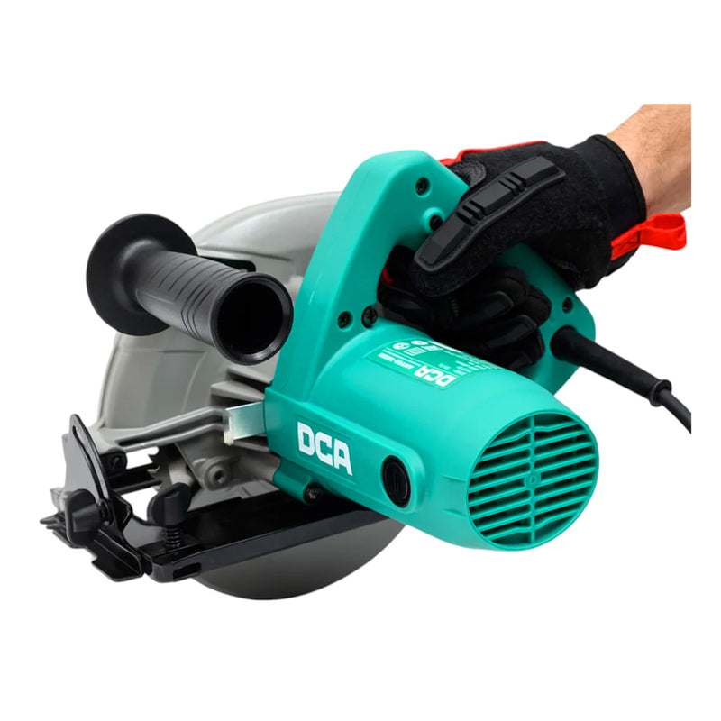 Máy cưa đĩa DCA AMY02-185SH công suất 1100W, đường kính lưỡi 185mm