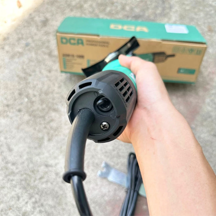 Máy mài góc DCA ASM18-100B công suất 860W, đường kính lưỡi 100mm, công tắc đuôi