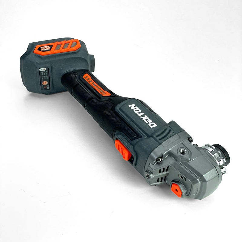 Máy mài góc Dekton M21-AG100PLUS dùng pin 21V, đường kính lưỡi 100mm