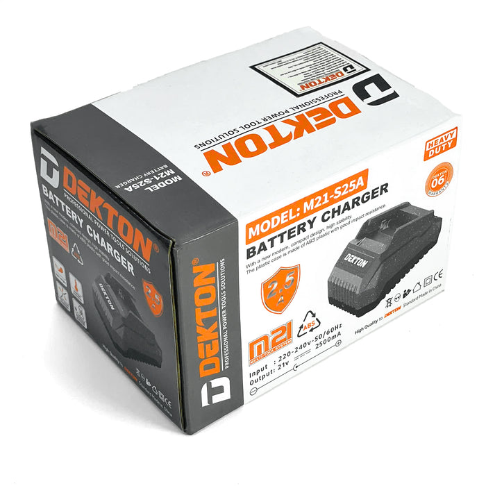 Đế sạc Pin 21V Dekton M21-S25A (2.5A)