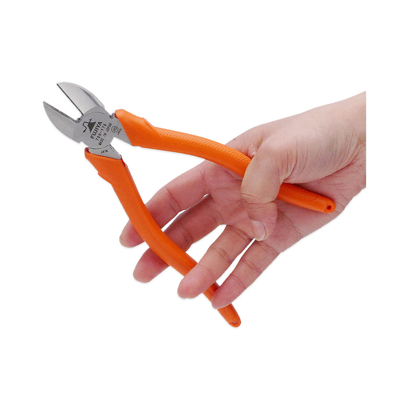 Kìm cắt chéo 175mm - 200mm (7 inch - 8 inch) Fujiya 70H-175/200 Series, vật liệu thép hợp kim đặc biệt. Tiêu chuẩn RoHS. Xuất xứ Nhật Bản