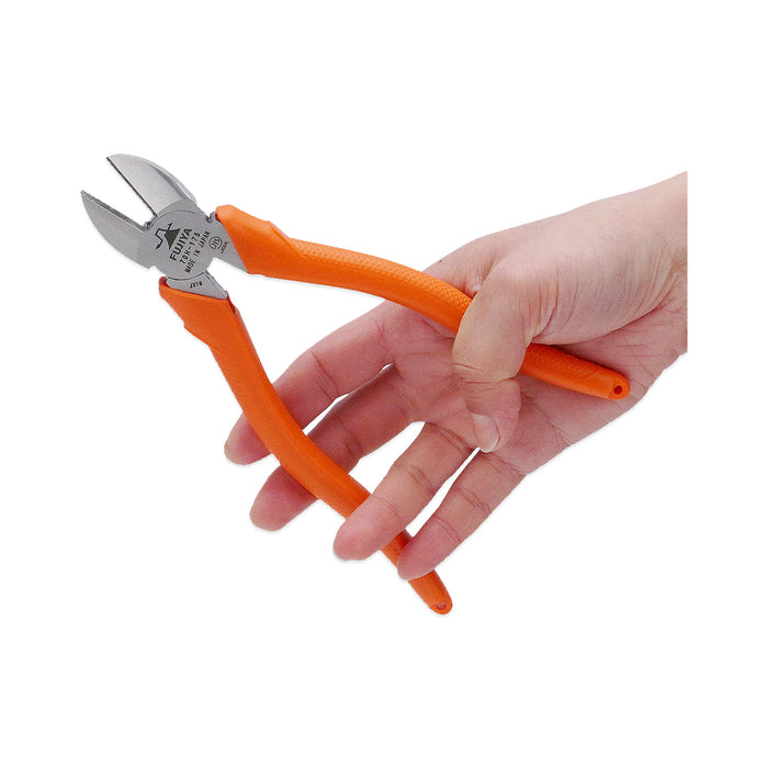 Kìm cắt chéo 175mm - 200mm (7 inch - 8 inch) Fujiya 70H-175/200 Series, vật liệu thép hợp kim đặc biệt. Tiêu chuẩn RoHS. Xuất xứ Nhật Bản