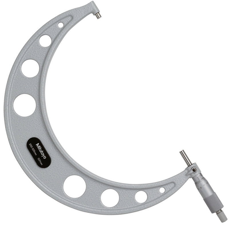 Panme đo ngoài Mitutoyo Series 103 hệ Metric, Nhóm Dãy đo từ 0 - 250 mm