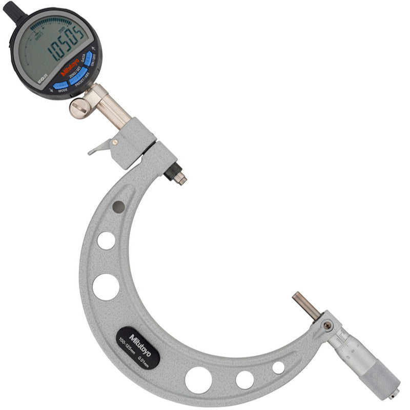 Panme Mitutoyo Series 107 - Indicator Type Micrometer, kết hợp đồng hồ