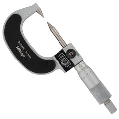 Mã 142-201　Dãy đo 0 - 25 mm　Sai số ±3 µm　Nhọn 30°