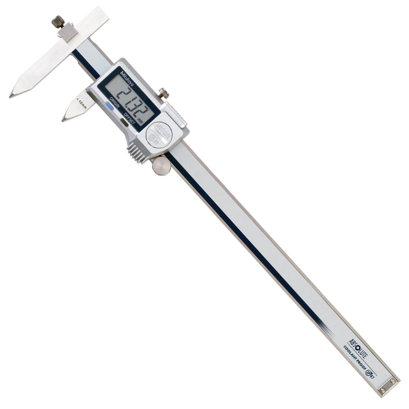 Thước kẹp điện tử Mitutoyo Series 573, ABSOLUTE Digimatic Offset Centerline Caliper, loại hàm so le, chuyên đo tâm lỗ