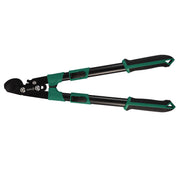 Kéo cắt tỉa cành cán rút SATA 23107: Lưỡi thép chuyên dụng, cán ống sắt chịu lực cao, 5 nấc điều chỉnh.