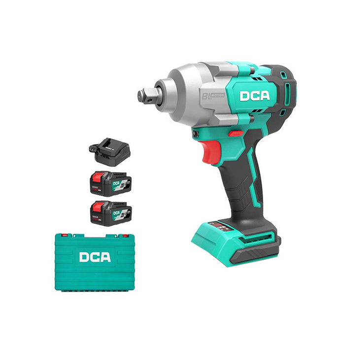 Máy siết bu lông dùng Pin 20V DCA ADPB488 Series, cốt 1/2 inch, lực siết tối đa 488N.m