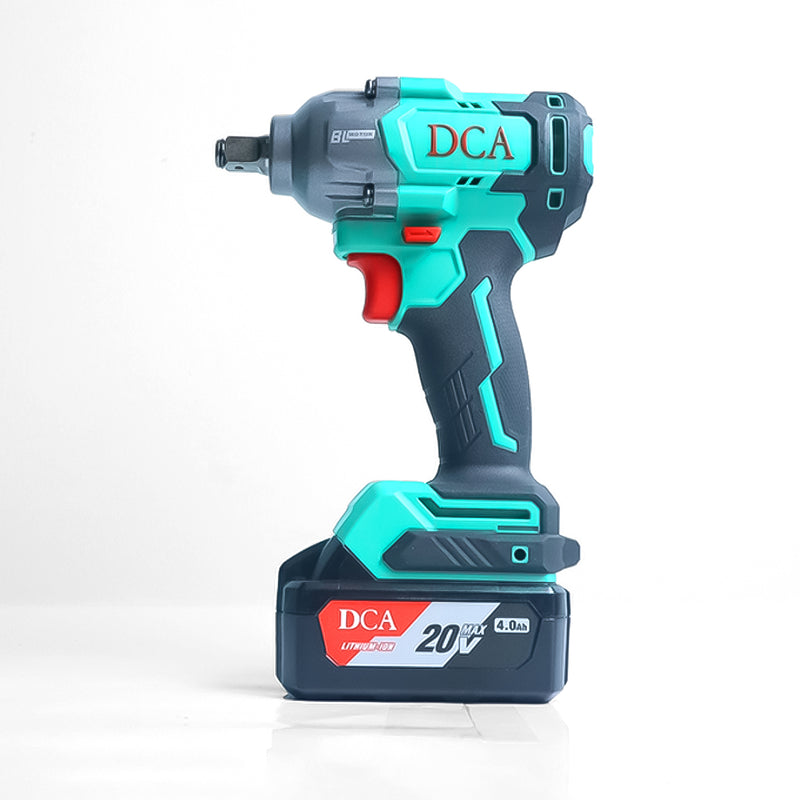 Máy siết bu lông dùng Pin 20V DCA ADPB488 Series, cốt 1/2 inch, lực siết tối đa 488N.m