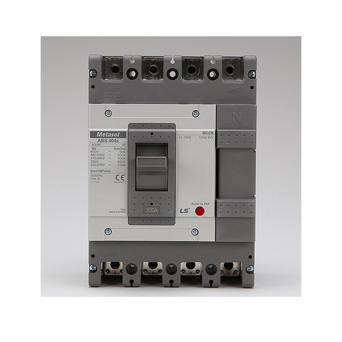 Cầu dao tự động MCCB 4P LS, tải danh định từ 15A ~ 1600A, dòng cắt từ 18kA ~ 75kA