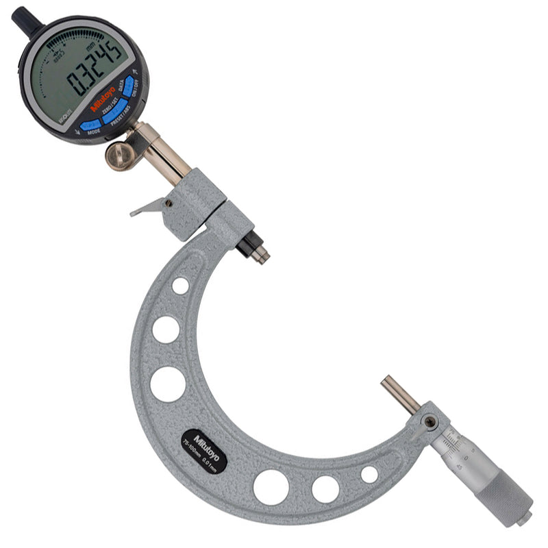 Panme Mitutoyo Series 107 - Indicator Type Micrometer, kết hợp đồng hồ