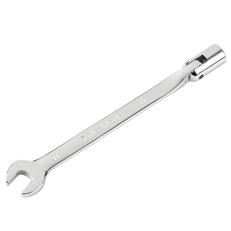 Full Polish Socket End & Open End Wrench from 10mm to 19mm SATA