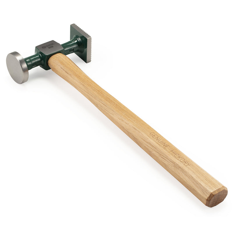 Búa gò kim loại có gai, cán gỗ Hickory SATA 92102 chiều dài 330mm, trọng lượng 390g