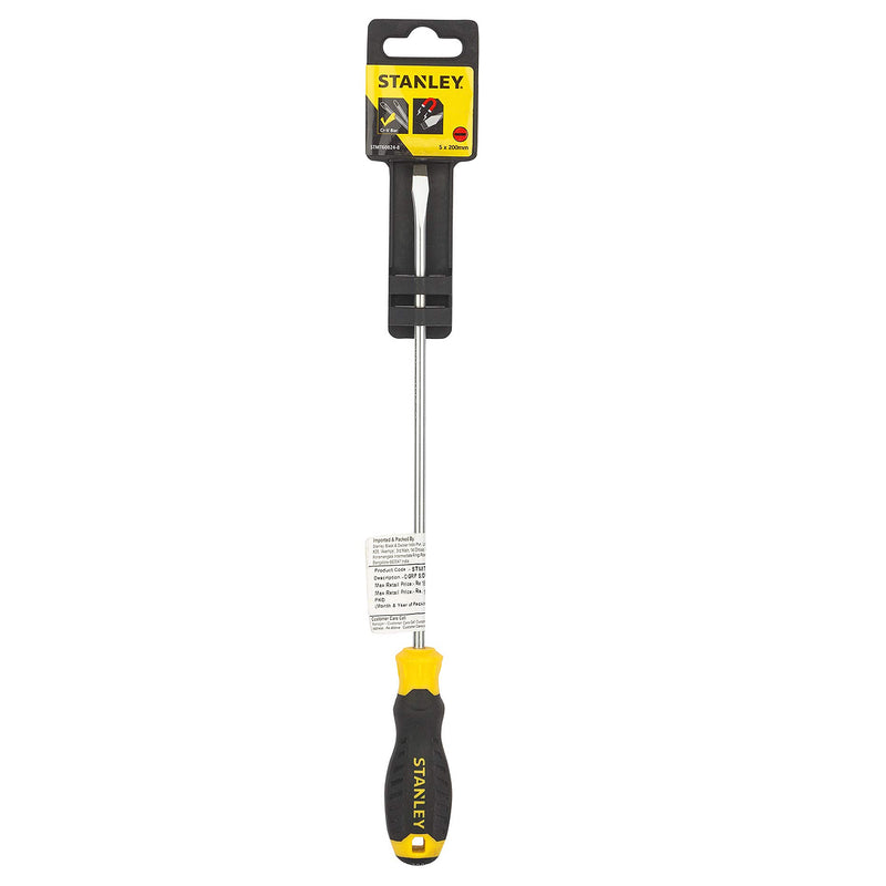 Tua vít dẹp Stanley kích thước từ 3mm - 8mm