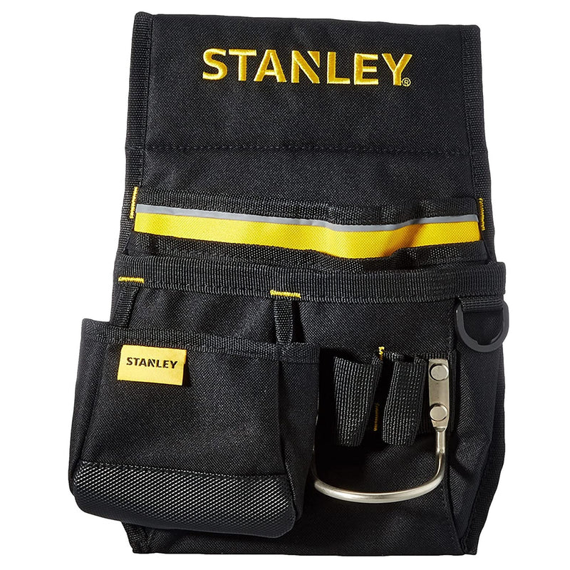 Túi đựng dụng cụ đeo hông Stanley STST511324 vải Polyester 600D gồm 11 ngăn chứa có đệm lưng và đai treo búa kim loại