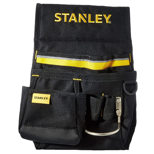 Túi đựng dụng cụ đeo hông Stanley STST511324 vải Polyester 600D gồm 11 ngăn chứa có đệm lưng và đai treo búa kim loại