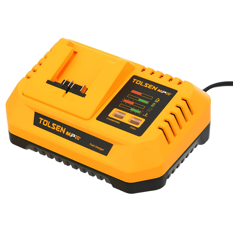 Đế sạc nhanh Tolsen 87486 dùng cho Pin 20V