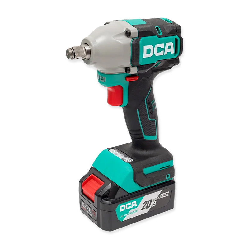 Máy siết bu lông dùng Pin 20V DCA ADPB320 Series, cốt 1/2 inch, lực siết tối đa 320N.m