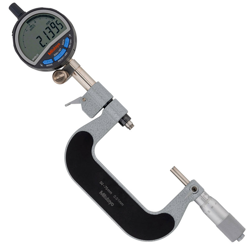 Panme Mitutoyo Series 107 - Indicator Type Micrometer, kết hợp đồng hồ
