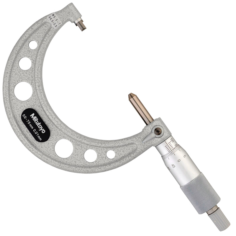 Panme Mitutoyo Series 125 - Screw Thread Micrometers, đo bước ren